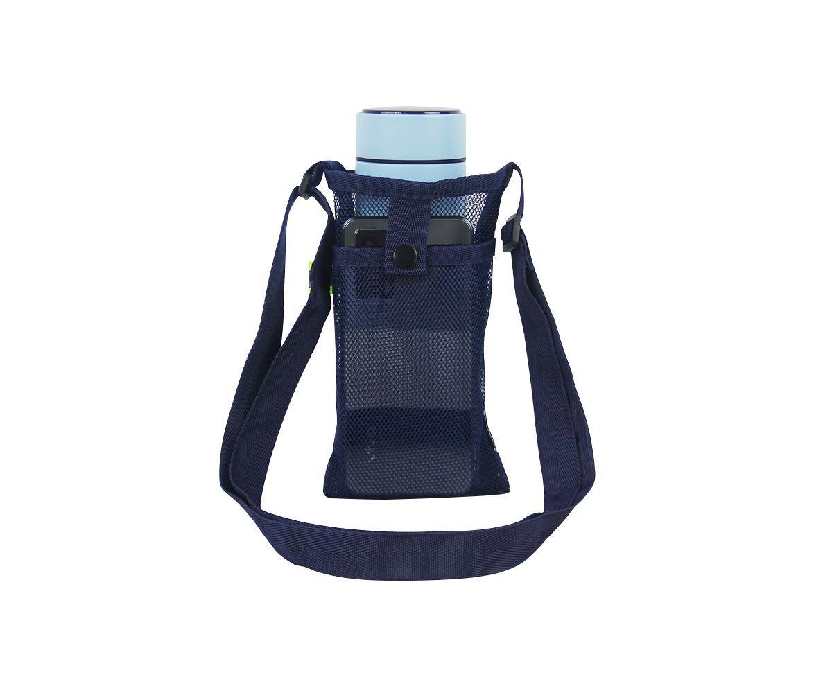 Mesh See Thru Travel Tote - Navy