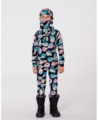 Girl Brushed Jersey Balaclava Smiley Face Girl - Toddler|Child