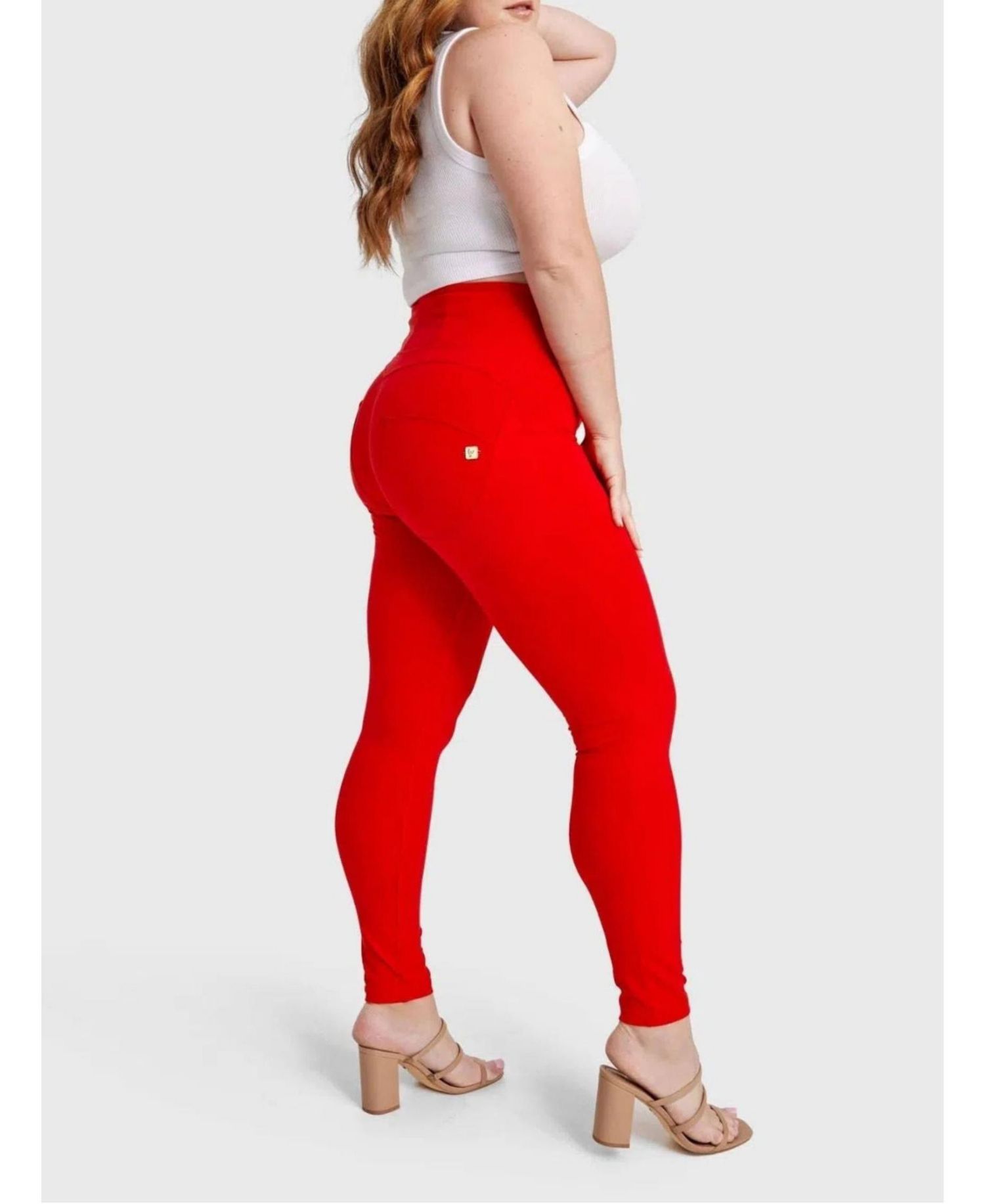 Women's Curvy Fashion High-Rise Sculpting Pants