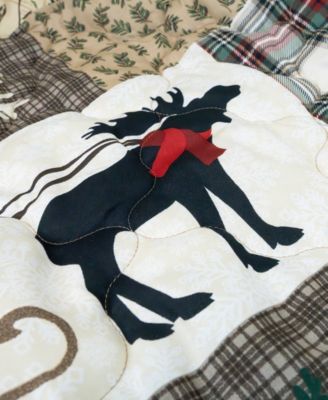 Dashing Patchwork 2-Pc. Quilt Set, Twin