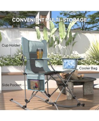 Camp Chairs for Adults, 2 Pack Outdoor Folding Chairs,