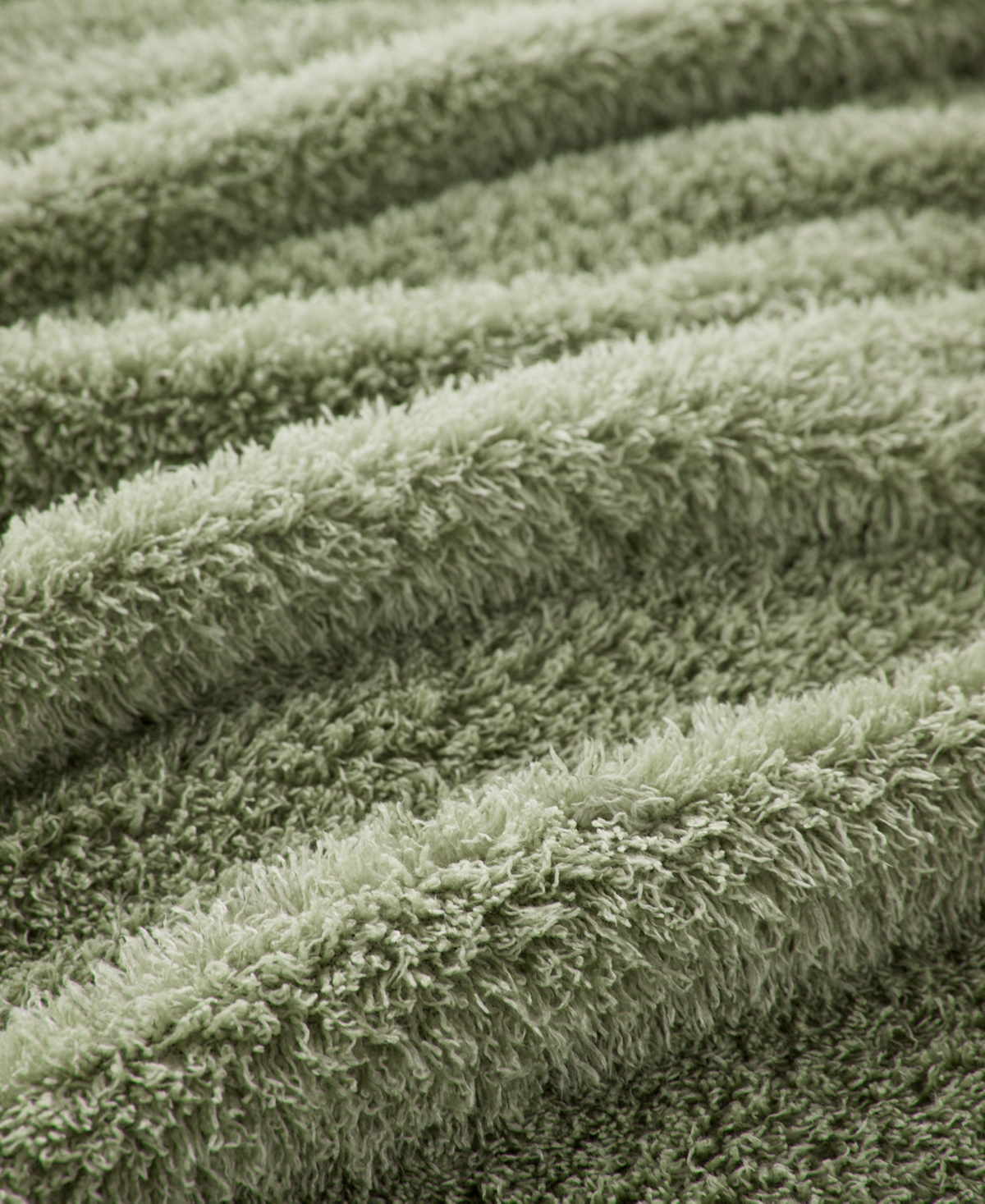 Premier Comfort Cozy Fluffy Throw Blanket, 50" X 60" In Green