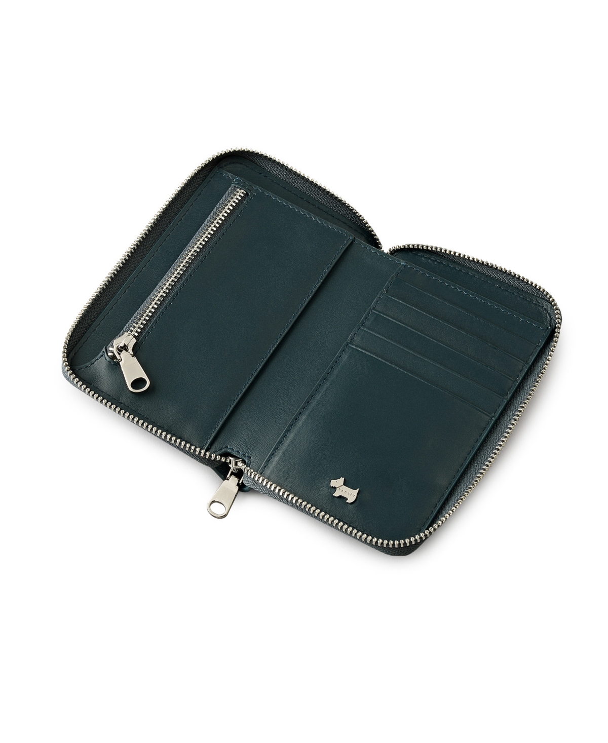 Radley London Pockets Mini Zip Around Wallet In Blue