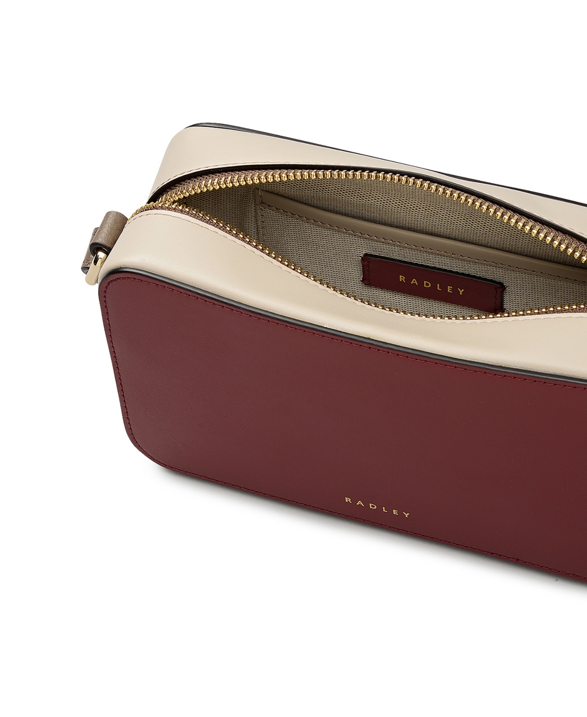 Radley London Beech Row Mini Zip Around Crossbody Bag In Red