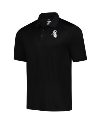 Men's Black Chicago White Sox Polo Shirt