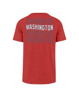 Men's Red Washington Nationals Hang Back Franklin T-Shirt