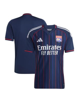 adidas - Men's Blue Olympique Lyonnais 2025/26 Away Replica Jersey