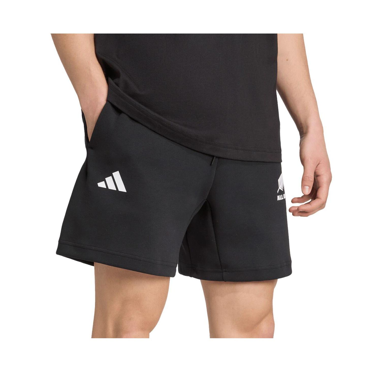 Men's Black New Zealand Rugby Presentation Future Icon Shorts