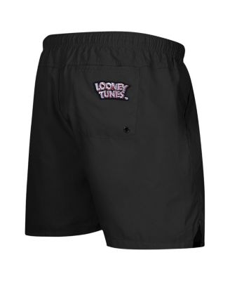 Men's Black Looney Tunes Bugs Bunny Melted Skeleton Shorts