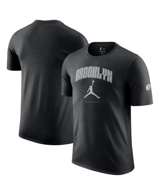 Jordan - Men's and Women's Black Brooklyn Nets Essential Cities T-Shirt