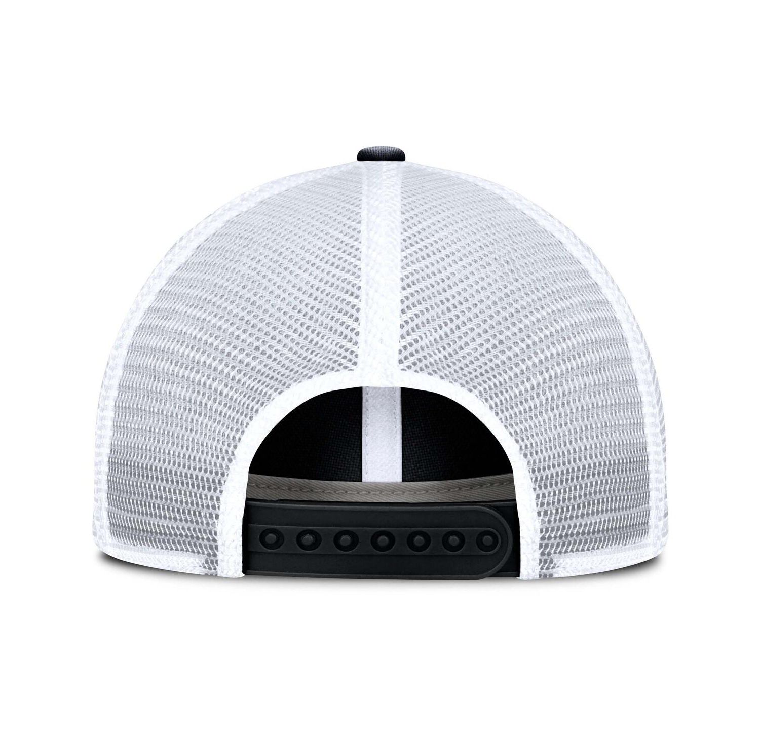 Men's Black/White Chicago Blackhawks Averie Trucker Adjustable Hat