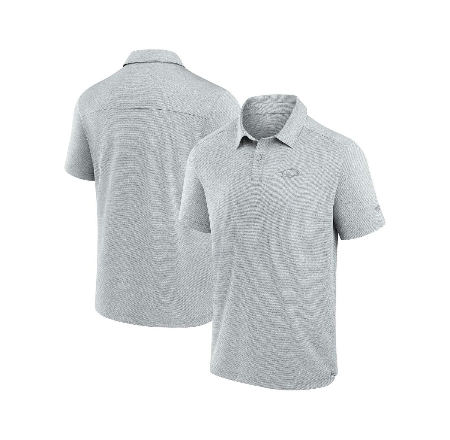 Men's Gray Arkansas Razorbacks Performance Polo Shirt