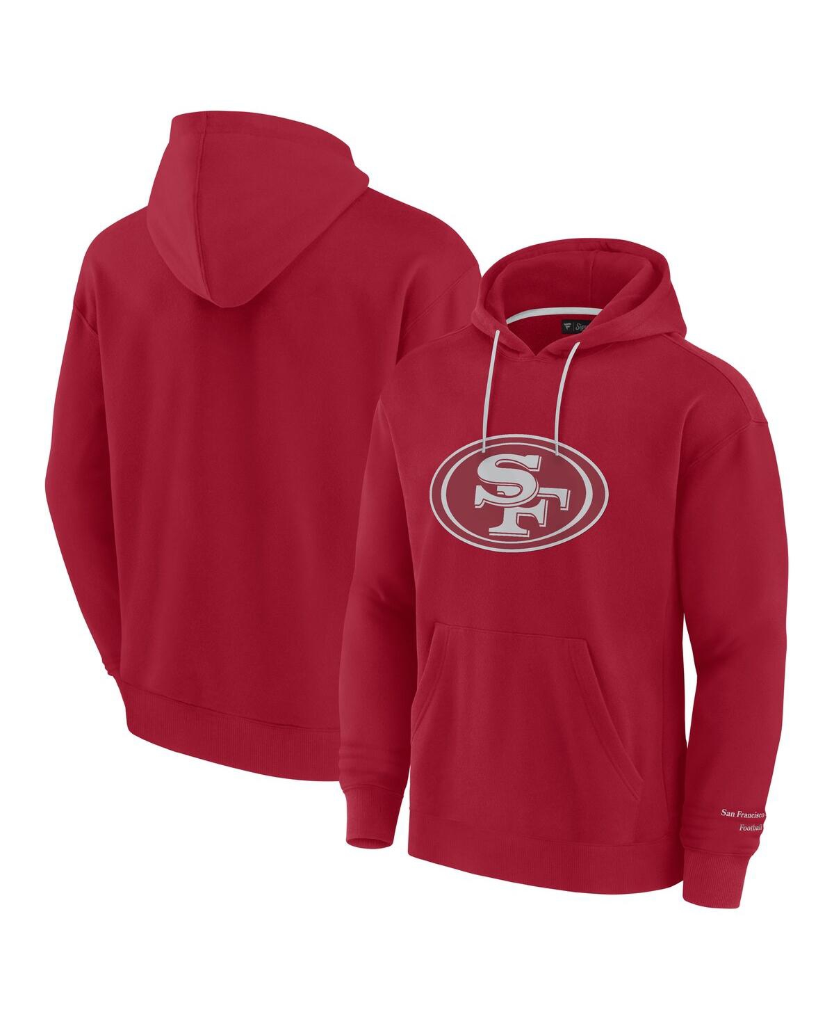 Men's Scarlet San Francisco 49ers Elements Pace Pullover Hoodie - Scarlet