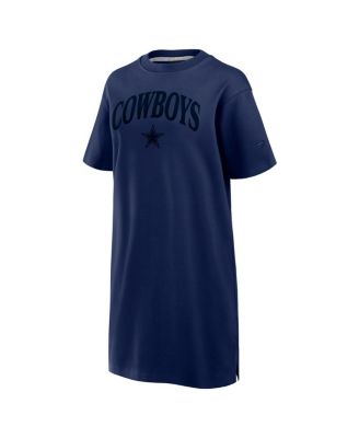 Women's Navy Dallas Cowboys Elements Go Tri-Blend Dress