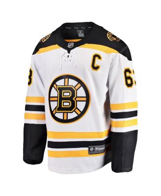 Men's Brad Marchand White Boston Bruins Away Premier Breakaway Player Jersey