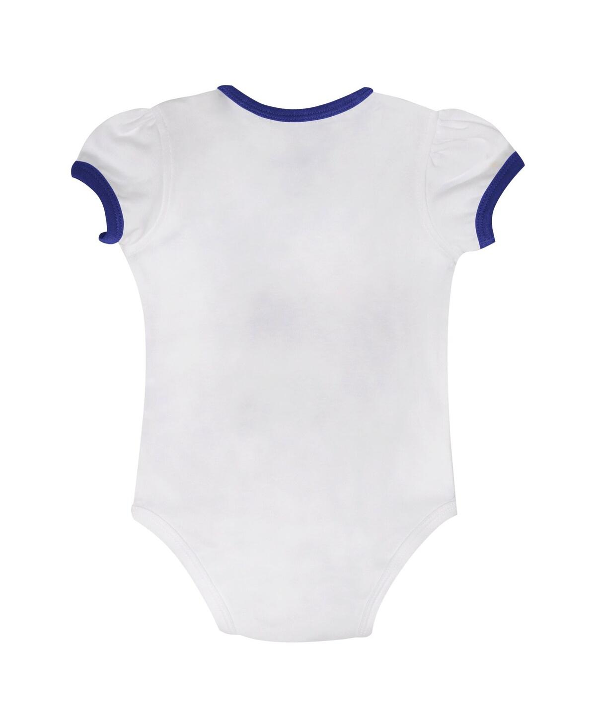 Outerstuff Baby Boys And Girls 2-piece Baltimore Ravens Love My Team Bodysuit And Skirt Set In White