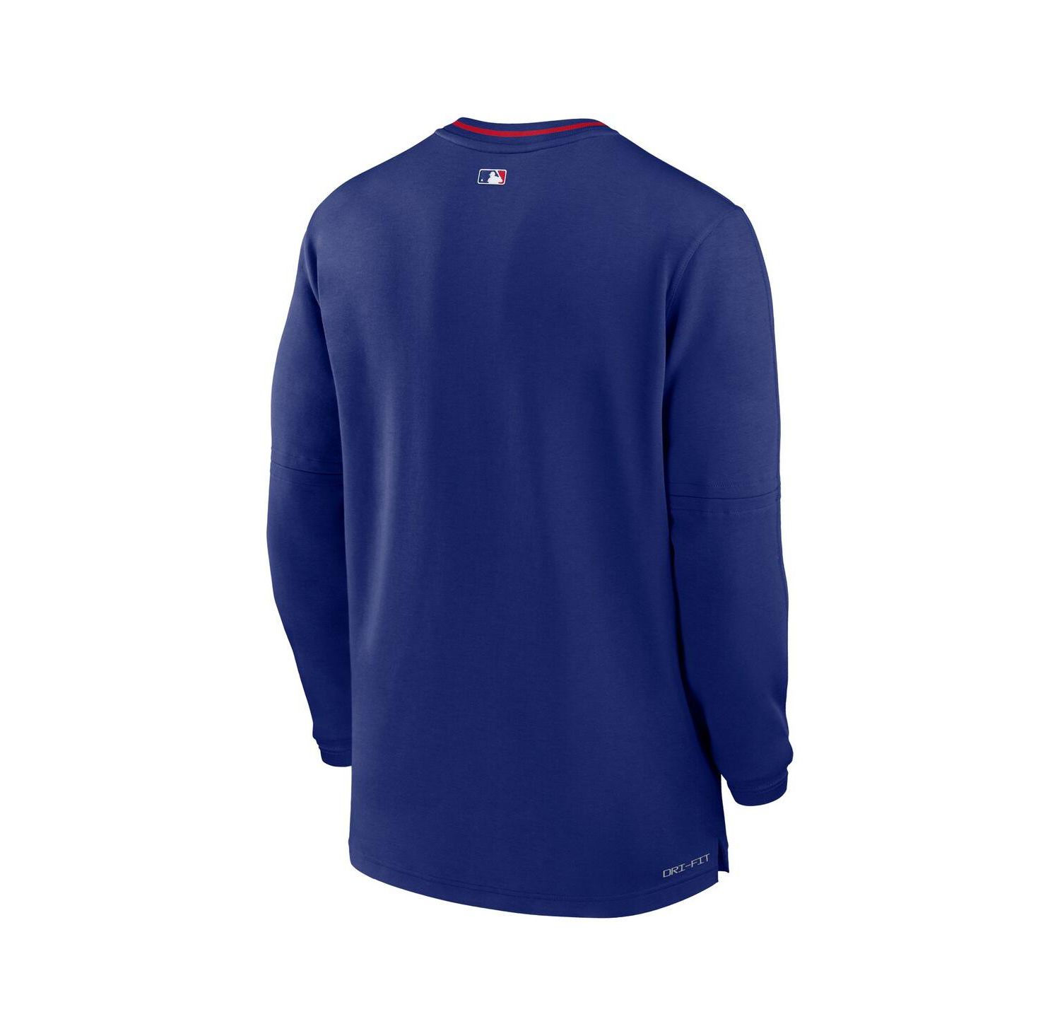 Men's Royal Texas Rangers Authentic Collection Performance Half-Zip Pullover Sweatshirt