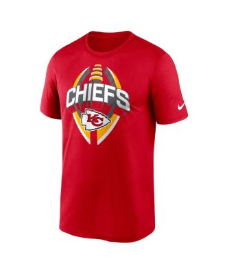 Men's Red Kansas City Chiefs Legend Icon Performance T-Shirt