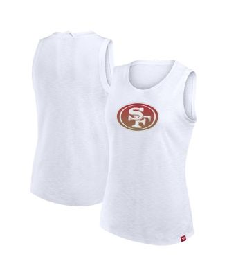 Fanatics - Women's White San Francisco 49ers Slub Tank Top