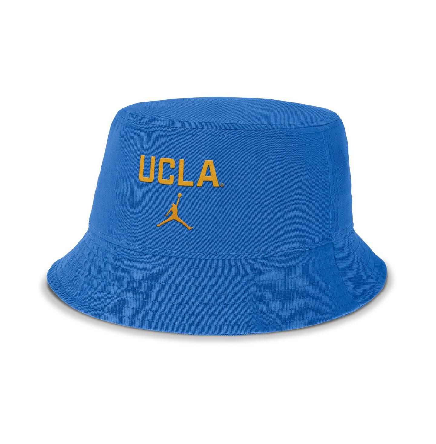 Мужская панама Jordan Blue Ucla Bruins Apex Primetime Bucket Hat — фото 1