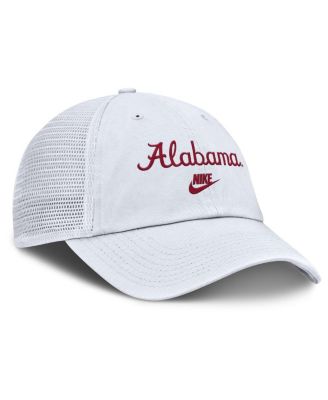 Men's White Alabama Crimson Tide Club Legacy Adjustable Trucker Hat