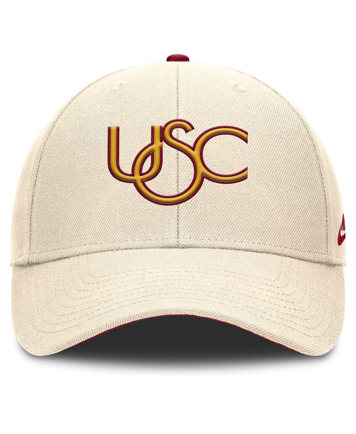 Nike Natural Usc Trojans Rise Legacy Adjustable Hat In Brown
