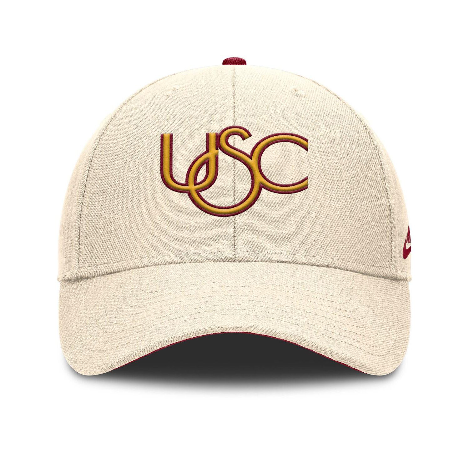 Men's Natural USC Trojans Rise Legacy Adjustable Hat
