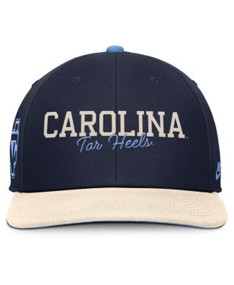 Men's Navy/Cream North Carolina Tar Heels Pro Legacy Script Snapback Hat
