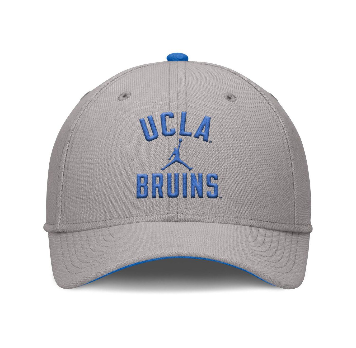 Men's Gray UCLA Bruins Rise Prep Performance Flex Hat