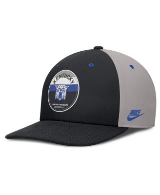 Nike - Men's Black/Gray Kentucky Wildcats Prep Pro Performance Snapback Hat