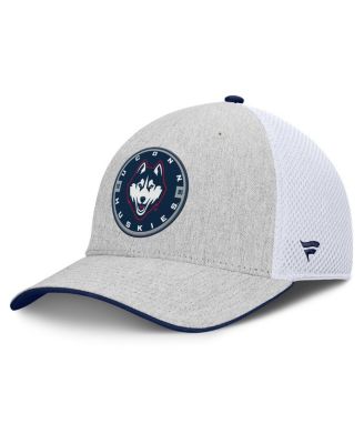 Fanatics - Men's Heather Gray UConn Huskies Trigger Flex Hat