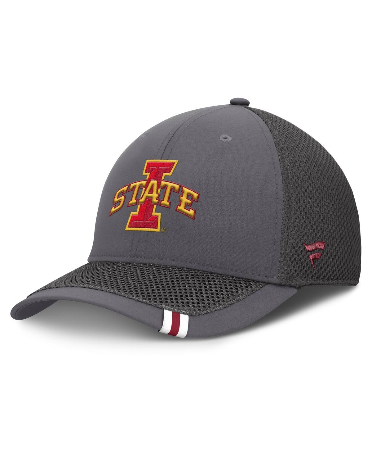 Fanatics Men's Gray Iowa State Cyclones Clincher Flex Hat In Gray