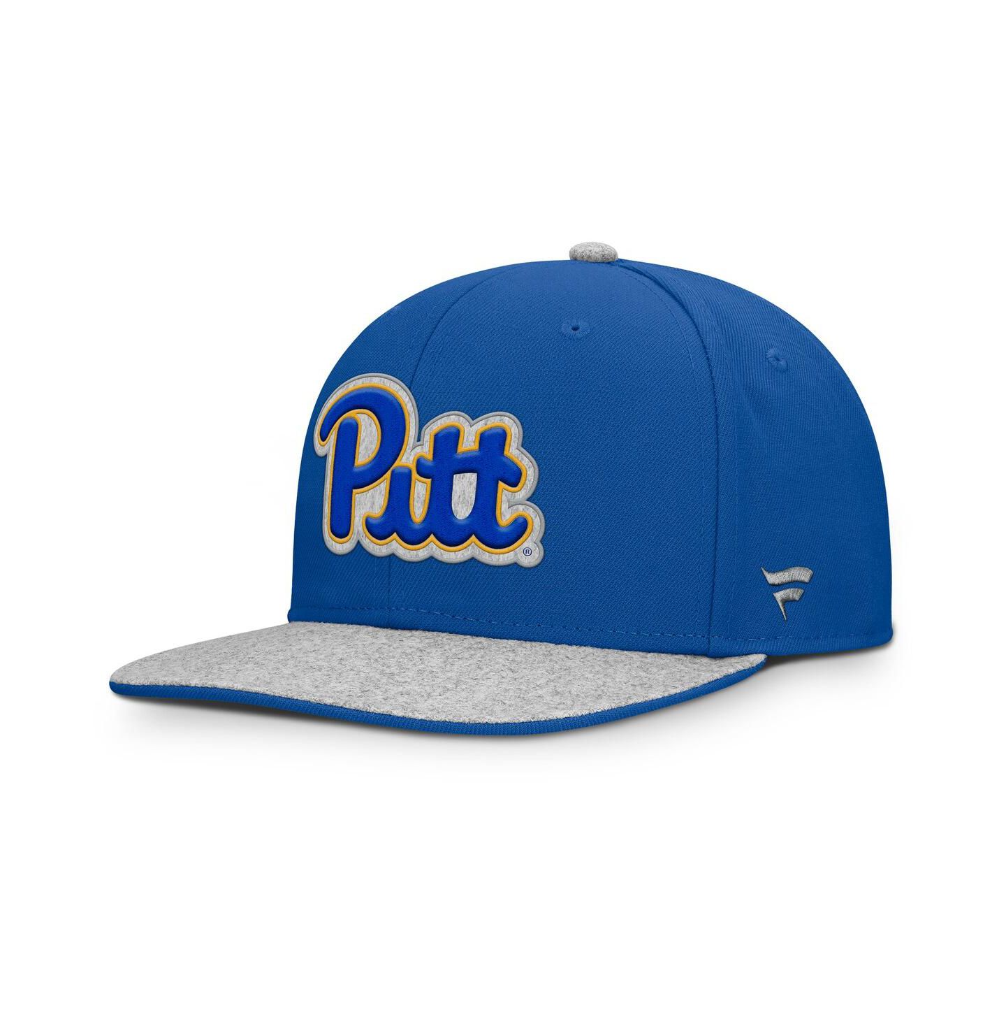 Мужская кепка Fanatics Royal Pitt Panthers Loden Snapback Hat — фото 1