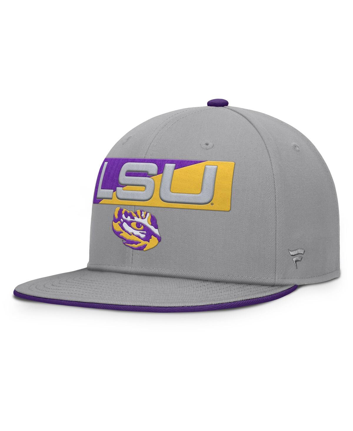 Men's Gray Lsu Tigers Duo Snapback Hat - Gray