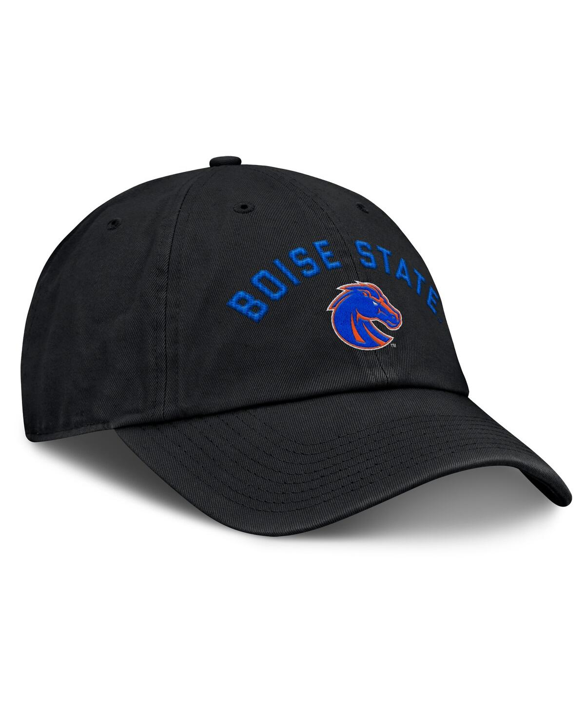 Fanatics Men's Black Boise State Broncos Myth Adjustable Hat In Black