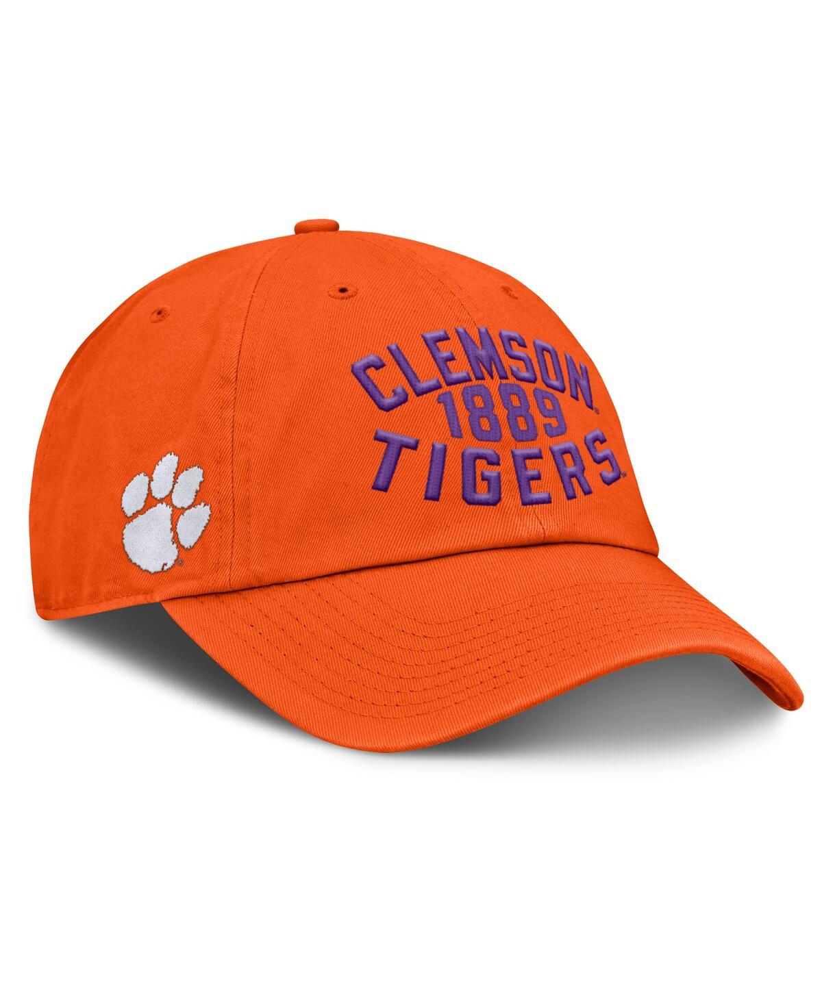 Fanatics Men's Orange Clemson Tigers Archer Adjustable Hat In Orange