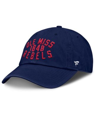 Men's Navy Ole Miss Rebels Archer Adjustable Hat