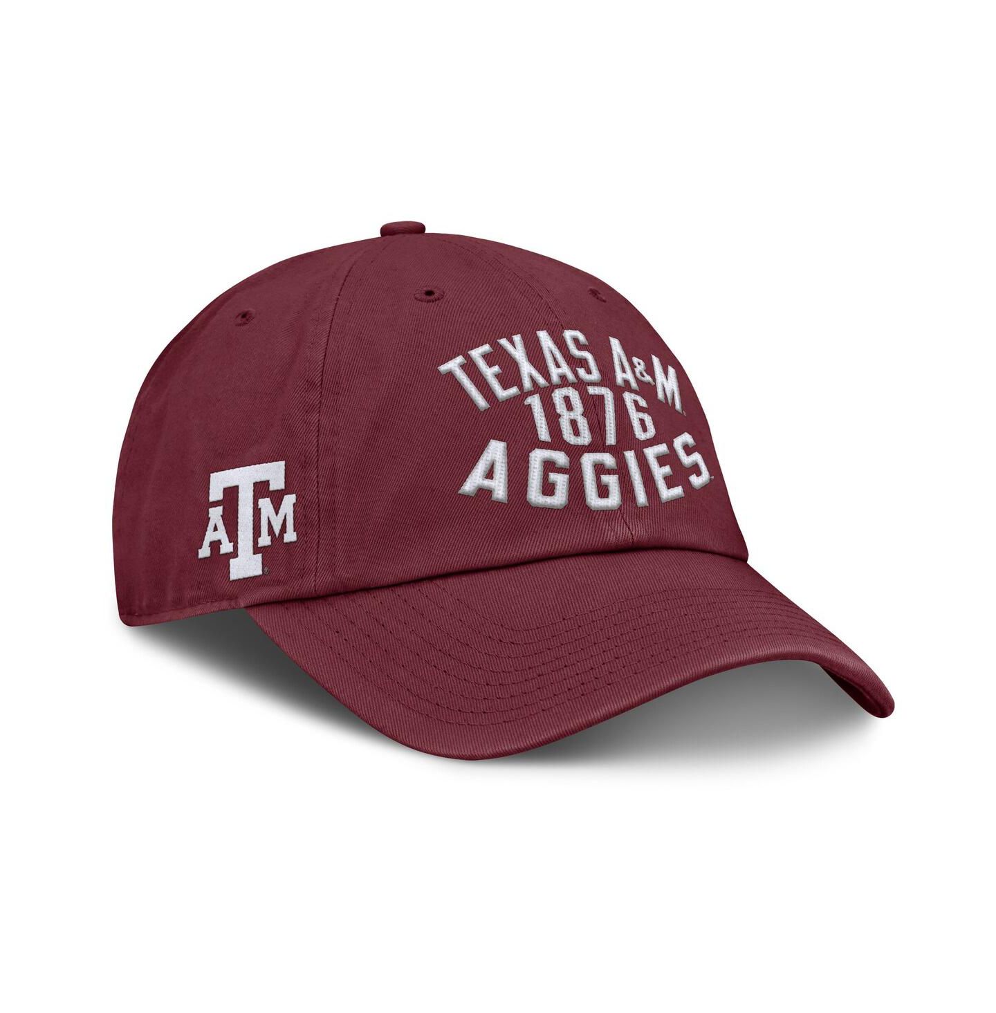 Мужская кепка Fanatics Maroon Texas A&M Aggies Archer Adjustable Hat — фото 1