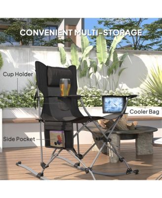 Camp Chairs for Adults, 2 Pack Outdoor Folding Chairs,