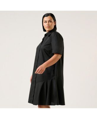 Obsidian Mini Shirt Dress