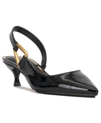 Vince Camuto - Women's Inari Slingback Kitten-Heel Pumps