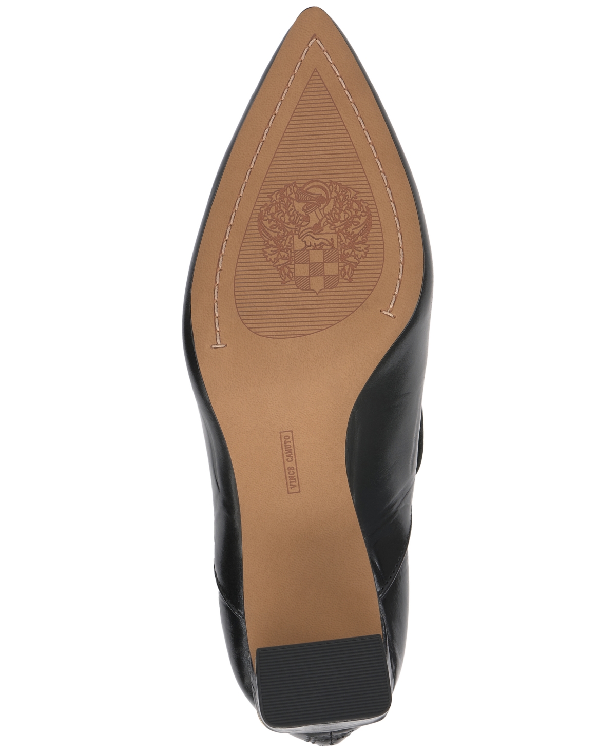 Vince Camuto Haiden Block Heel Bootie In Black