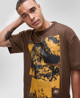 Men's Relaxed-Fit Digital Photo Print T-Shirt, Macy's Exclusive