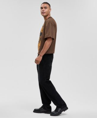 Men's Relaxed-Fit Straight-Leg Pull-On Corduroy Pants, Macy's Exclusive