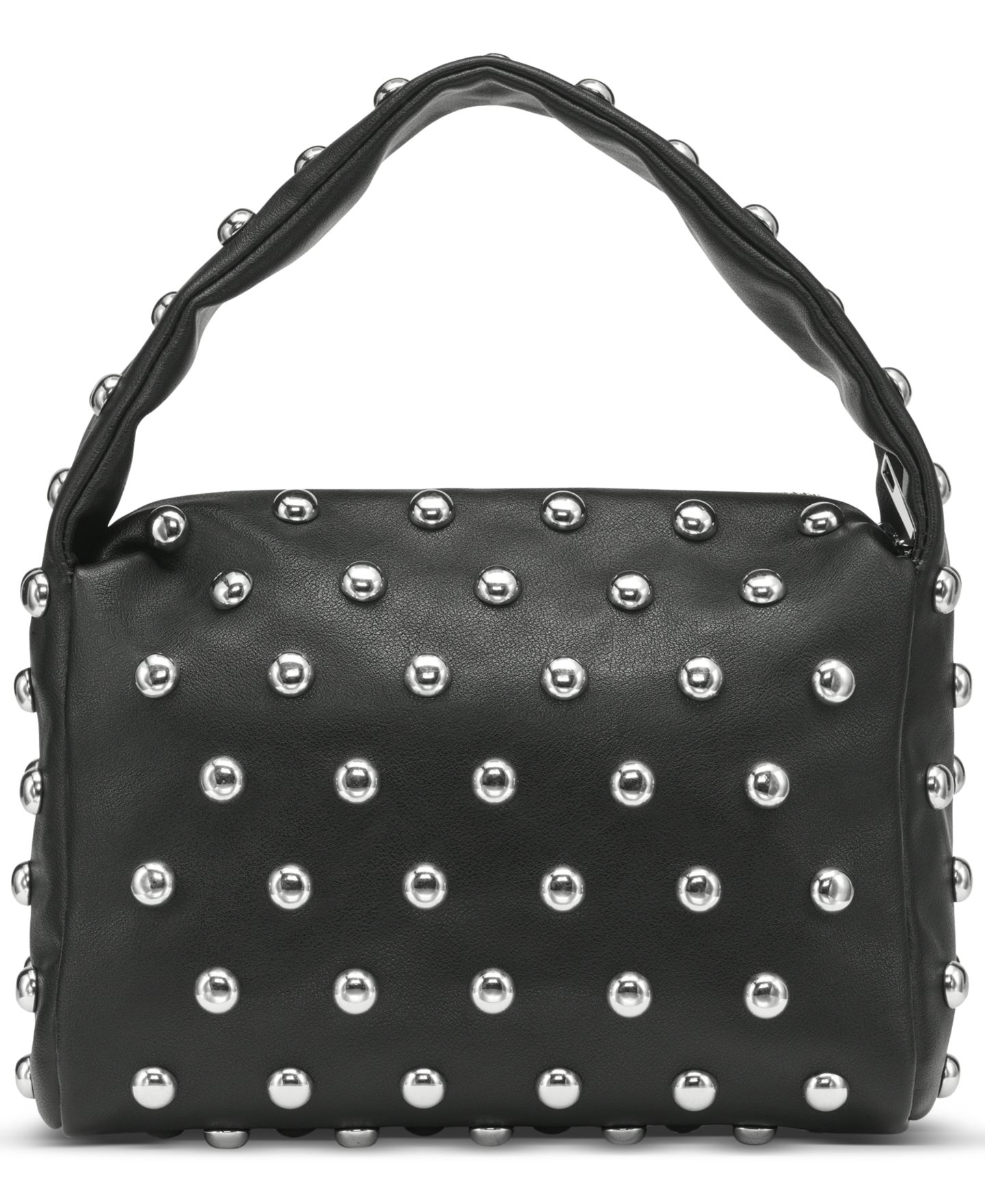 Женская сумка DKNY Agnes Small Shoulder, цвет: Чёрный / Серебряный — фото 2
