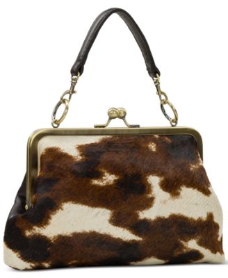 Vione Small Leather Frame Bag