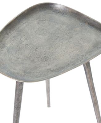 20.5" Bali Metal Tall End Table