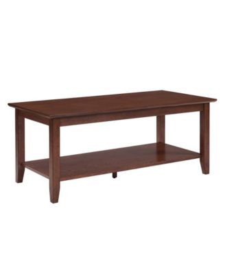20" Wood American Heritage Rectangle Coffee Table