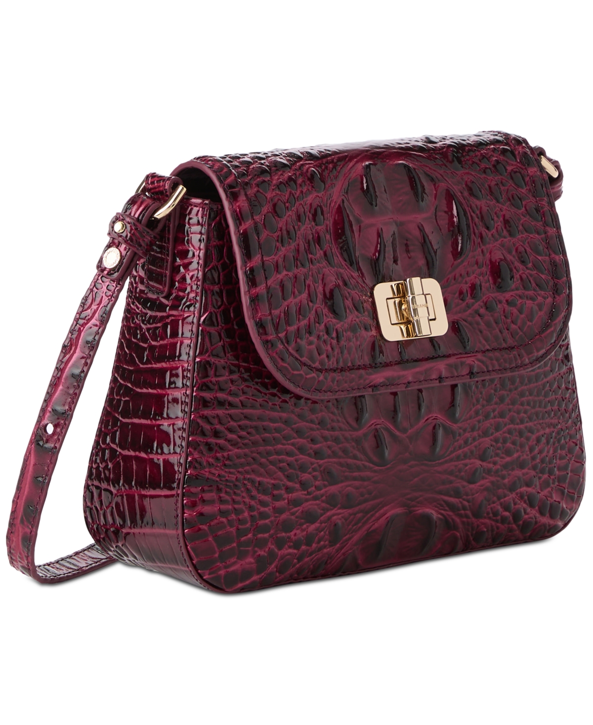 Brahmin Gianna Leather Melbourne Crossbody In Multi