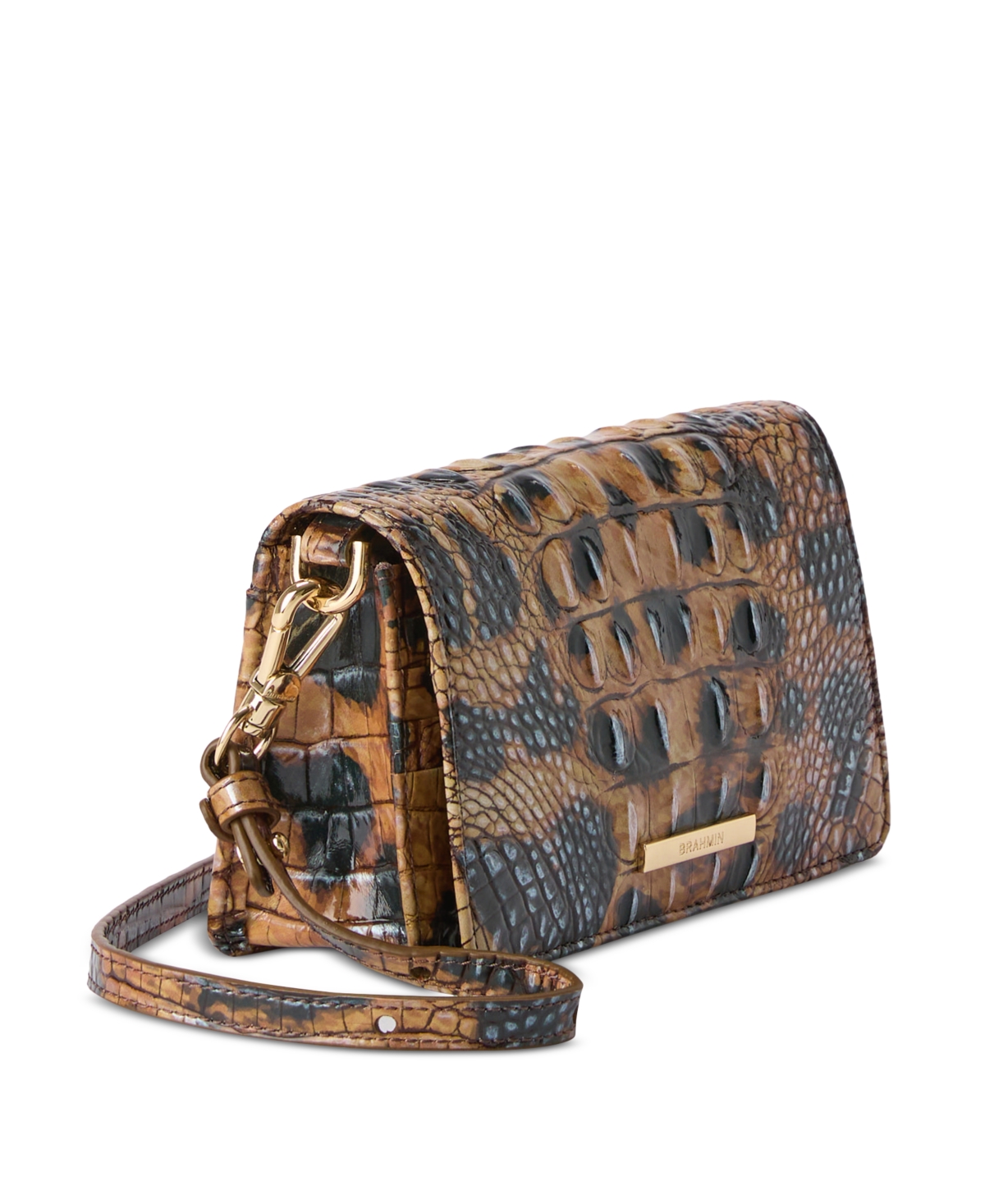 Brahmin Minuette Melbourne Mini Leather Crossbody Bag